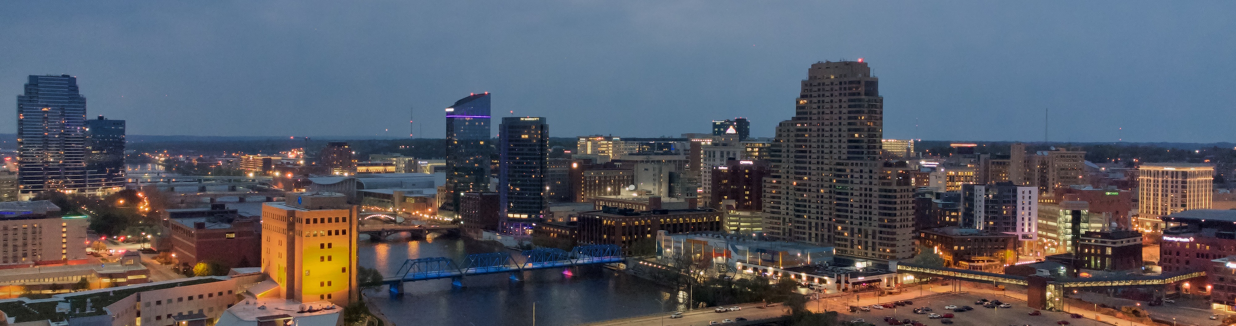 an image of the grand rapids, michigan skyline.